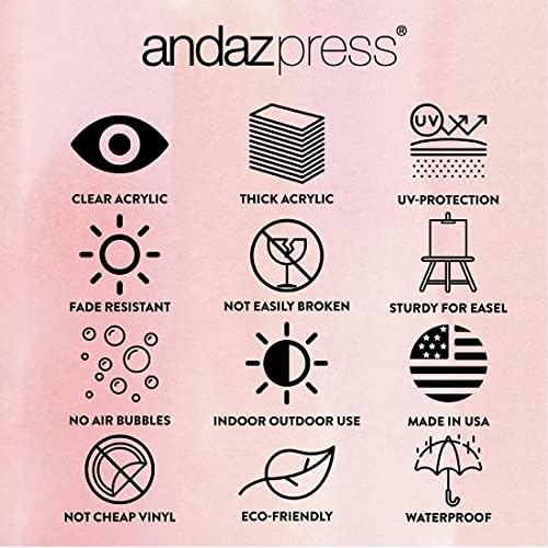 Andaz Press Custom Large Baby Shower Welcome Sign, 16" x 24", Baby Blue Watercolor It's A Boy Personalized Acrylic Welcome Sign, Signage, Acrylic Sign for Baby Sprinkle, Fall Baby Shower Decorations - Image 5
