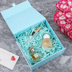 5 Pcs Blue Gift Box 8x8x4 Inches Small Gift Boxes for Presents with Magnetic Closure Lid Luxury Collapsible Gift Box Bridesmaid, Wedding, Birthday Boxs for Gift Packaging - Image 5