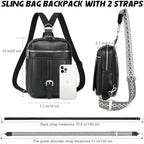 MYHOZEE Mini Diaper Bag Crossbody Small Diaper Bag Purse with Wipes Pocket - Image 3