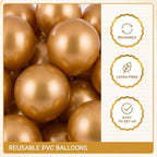 1 Set Reusable Inflatable Balloon Garland Arch Kit,Brown - Image 5