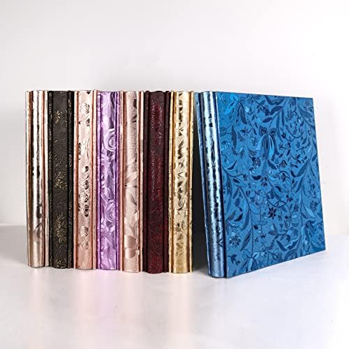 RECUTMS Photo Album 600 Pockets 4x6 Pictures Memo Book Leather Cover Grape - Image 6