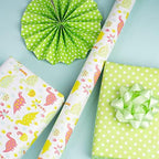 WRAPAHOLIC Jumbo Reversible Dinosaur Wrapping Paper - 24 Inch X 100 Feet Jumbo Roll Dinosaur Design, Perfect for Kids Birthday, Baby Shower - Image 5