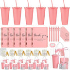 Nuogo 6 Sets New Parent Shower Prizes, Pink Color, Classic Style by Nuogo