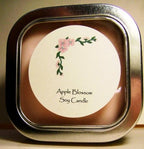 Baby Shower Soy Candle Favors - 10 2oz Softly Scented Soy Candles in Window Top Tins (Floral) - Image 6