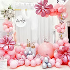 8.2FT Square Wedding Arch, Metal Backdrop Stand for Ceremony Decor, Adjustable Rectangular Arch Frame for Baby Shower, Birthday Party & Anniversary - Image 3