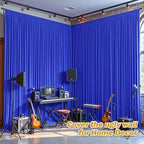 40ftx10ft Wrinkle Free Royal Blue Backdrop Curtain - 10 Feet Photography Backdrop Drapes, Silky Polyester Back Drop Cloth for Wedding Baby Shower Balloon Arch Background - Image 4