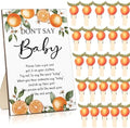 Unittype 51 Pcs Don't Say Baby Shower Game Favors, Little Cutie by Unittype