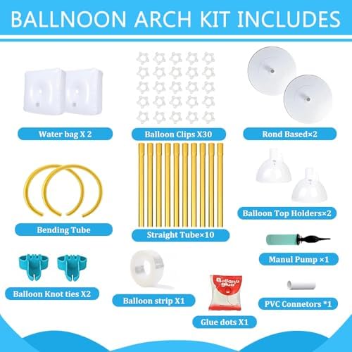 Balloon Arch Kit for Wedding Decoration 8.2FT & 6FT - Image 3