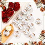 MTLEE 50 Pcs Wedding Candles Gift Favors for Guests 1 oz, Terracotta Floral - Image 2