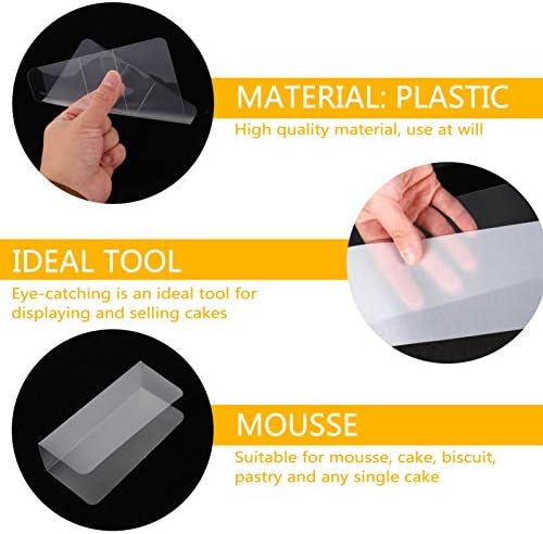 Cake Collar 100Pcs Pet Mousse Packing Pad for Cake - Image 2