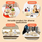 4 Pack Buffet Risers Foldable Food Display Risers Food Risers for Buffet Table Tall Cake Stands Cylinder Stands for Party Pedestal Cake Stand Dessert Table Display Set Cupcake Stands Cupcake Display - Image 3