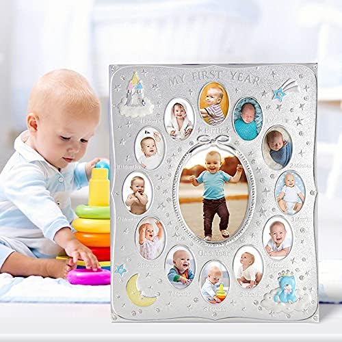 Baby's First Year Picture Frame, First Year By Month,Baby Picture Frame - Image 5