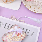 60 Pcs Gold Butterfly Metal Bookmarks with Elegant Silk Tassel, Creative Butterfly Bookmarks with Gift Box, for Book Lover Baby Shower Return Gifts Wedding Party Favors Decorations Guests Souvenirs - Image 5