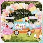 4 Pcs Large Ice Cream Bar Decoration Cardboard Cutout 26.62 Inch Ice Cream Birthday Decoration Summer Sweet Shop Signs for Baby Shower Party Booth Props Cupcake Icepop Yard Signs Backdrops - Image 6