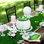 XLX TURF Green Artificial Grass Table Runner 12x108 Golf Party Decorations - Image 4