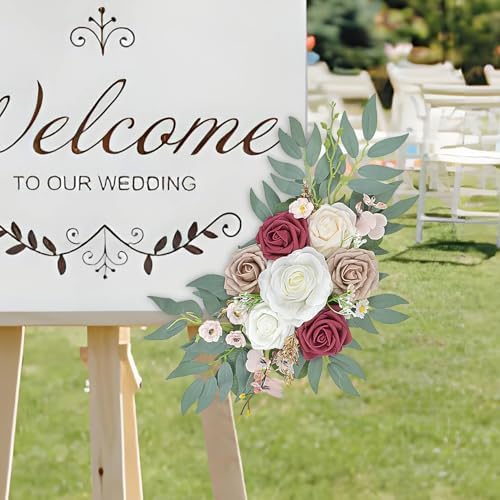 Artificial Wedding Arch Flowers of 2 - Image 4
