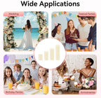 4Pcs Cylinder Stands for Party Foldable Cardboard Centerpiece Display Round Stands Centerpiece Cake Pedestal Stand 55-66LBS for Wedding Party Birthday Decor 40/60/80/100cm High (4Pcs) - Image 7