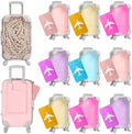 Teecyhooo 10 Pcs Mini Suitcase and 10 Pcs Metal Luggage Tags with Card by Unknown