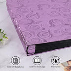 RECUTMS Photo Album 600 Pockets 4x6 Picture Book Leather Cover Pink Rose - Image 4