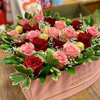 UNIKPACKAGING Set of 3, Heart Shaped Flower/Gift Boxes (Pink) - Image 3