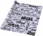 AOFUN Wrapping Papper With Name/Date Personalized Name Gift Kids Christmas Gift Wrap Mens Wrapping Paper Christmas Cool Wrapping Paper 3 Rolls 58" x 23" - Image 5