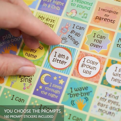 Keepsake Baby Memory Book with Keepsake Box Girl Boy - Timeless Leather-Bound Baby Milestone Book | Baby Book Keepsake and Baby Photo Memory Box to Record Baby Shower to Age 5 - Beautiful Gift - Image 6