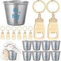 Vesici Baby Shower Party Favors Bottle Openers Keychains, 25 Sets, Boy by Vesici