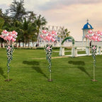10x20ft Backdrop Stand Pipe Kit, Heavy Duty Adjustable Curtain Frame Professional Background Support Telescopic Wall Shelf Photo Stand Kits for Wedding Party Celebration Photography,Gold - Image 3