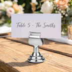 24 Pack Harp Clip Wedding Table Number Holders 1.7 inch Metal Place Card - Image 4
