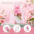 50PCS Pink Eucalyptus Soap Wedding Favors Handmade Thank You Gifts - Image 2