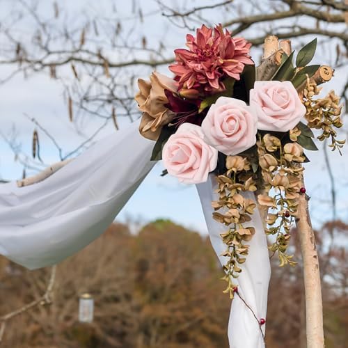 Artificial Flowers Realistic Roses, Real Looking Fake Roses with Stem for DIY Wedding Bouquets Centerpieces Bridal Shower Party Home Romantic Decorations (Light Pink, Regular 3" - 200pcs) - Image 7