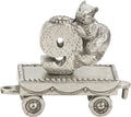 DANFORTH – Birthday Train Candleholder - (9- Squirrel) – Handcasted Pewter Birthday Party Decorations - Made in USA by DANFORTH