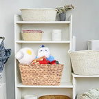 TORMAYS HOME Gift Baskets, Baskets for Gifts Empty (3-Pack), Woven Storage Baskets with Gift Bags & Ribbons, Baby Shower Basket for Nursery Toy Shelf Organizer, Natural - Image 7