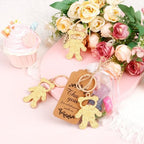 50Pcs Bear Bottle Openers Keychain Bulk Baby Shower Party Favors for Guests Cute Bear Keyring with Organza Bags Tags, for Gender Reveal Theme Birthday Decoration Return Gift Souvenirs（Bear Style） - Image 4
