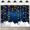 Star Backdrop Twinkle Little Stars Backdrop Starry Night Background 8x6FT by Unknown