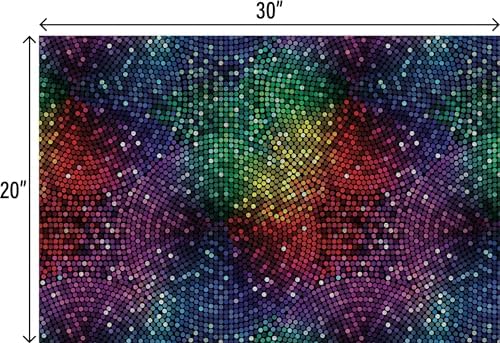 Jillson & Roberts 20" x 30" Printed Gift Tissue, Party at the Disco (48 Folded Sheets) - Image 3