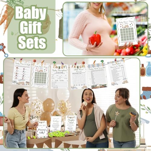 476 Pcs Locally Grown Baby Shower Games, 9 Style Baby Shower Activities - Image 6