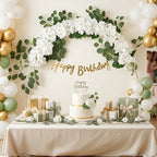 Auihiay Artificial Hydrangea Flower Garland, Wedding Arch Flowers - Image 7
