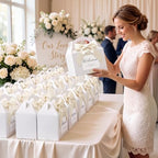 Maitys 24 Set Welcome Boxes for Wedding Guests 9x6x6 Gable Boxes, Beige - Image 6