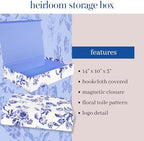 kate spade new york Heirloom Storage Box, Floral Toile - Image 5