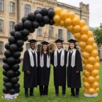 PMU DIY Professional Balloon Arch Deluxe Kit (Black and Gold) Balloon Garland for Party Decoration, Decoration Kit for Birthday Party, Wedding, Graduation, Baby Shower (41686-61646) Pkg/1 - Image 3