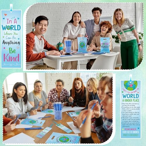 Resurhang 50 Set Kindness Items Bulk, Be Kind Anti Bullying Classroom Favor - Image 6