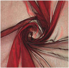 20 Yard Organza Fabric 44" Wide for Wedding Event Décor - Maroon - Image 5