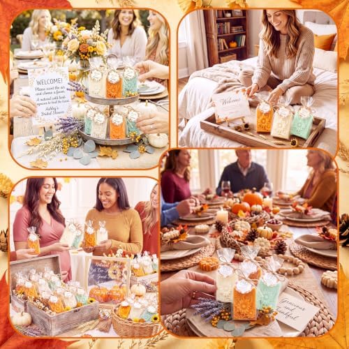 Leelosp 24 Pcs Fall Baby Shower Favors Wildflower Mini Bar Soap for Guests - Image 4