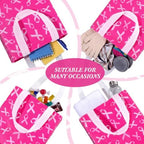 Lingvee 50 Pack Breast Cancer Awareness Gift Bags Bulk for Party - Image 6