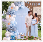 7.2ft Sea You Soon Arch Backdrop Cover - Image 5