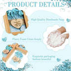 Demissle 30 Pcs Mini Scent Soap Party Favor Baby Shower Favor, Blue, Fresh - Image 3