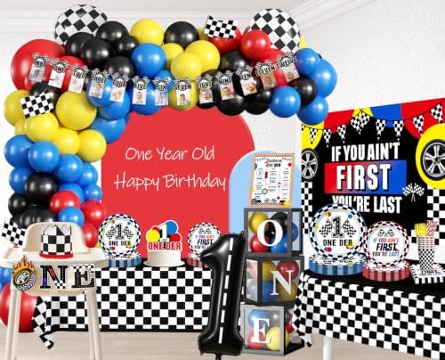 268pcs If You Ain't First You're Last Birthday, All-in-1 Set for 25 Guests - Image 3