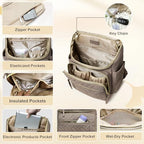 Omanmoli Diaper Bag Backpack Baby Large Travel Work School Backpack Women - Image 5