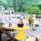 Cake Stand 7.87 Round Cake Tray for Dessert Display Holder for Home Parties Weddings Baby Showers Serving Cakes Pies Cheeses - Image 3